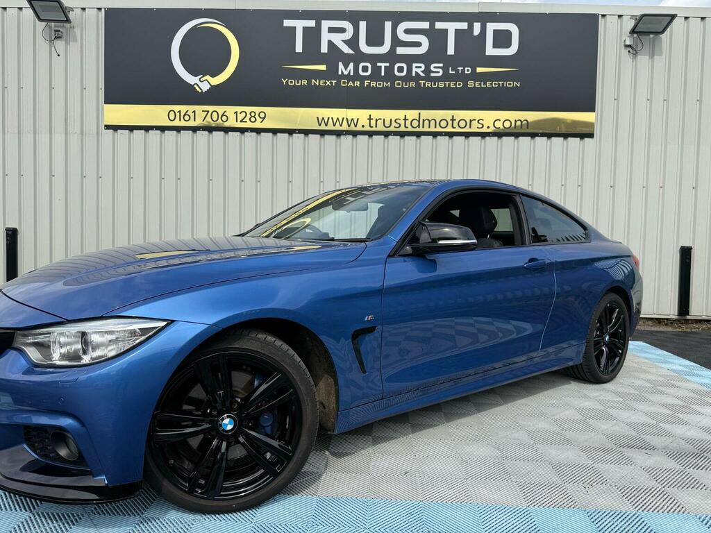 BMW 4 Series 2.0 420D M Sport Xdrive Euro 6 Ss Blue #5