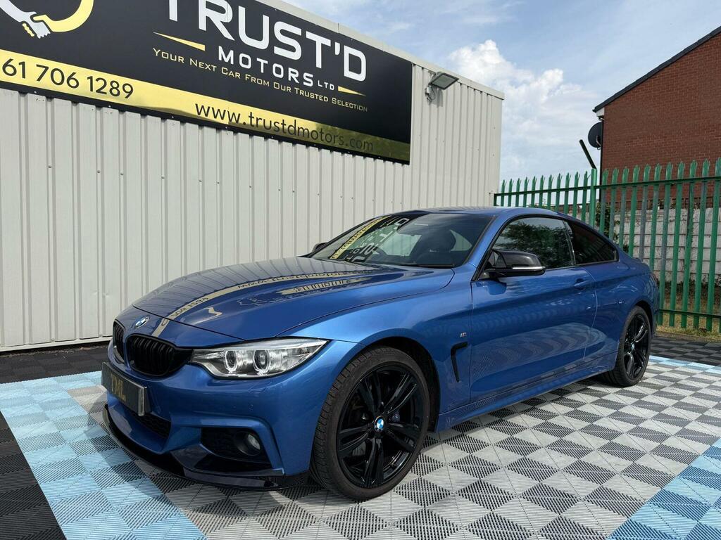 BMW 4 Series 2.0 420D M Sport Xdrive Euro 6 Ss Blue #6