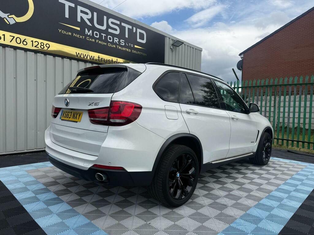 BMW X5 Xdrive30d M Sport White #10