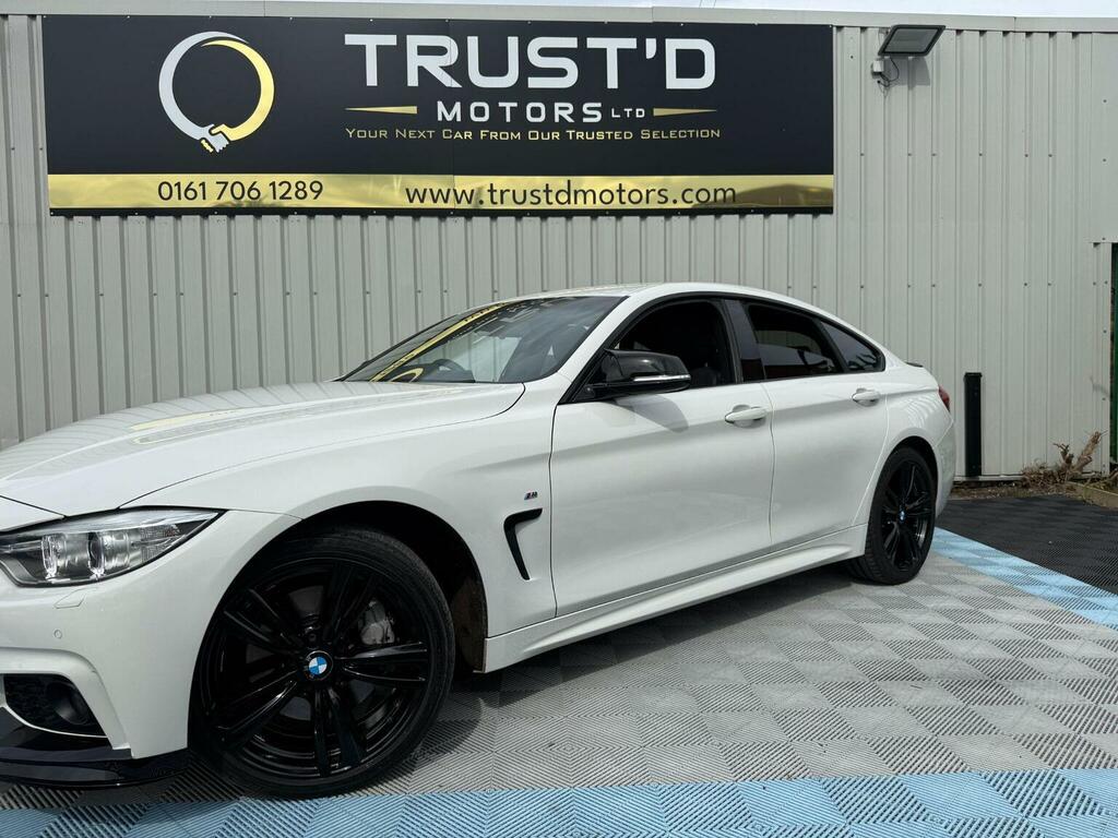 BMW 4 Series Gran Coupe 3.0 435D M Sport Xdrive Euro 6 Ss White #4