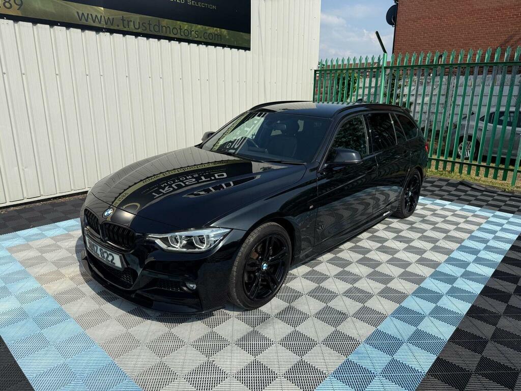 BMW 3 Series 2.0 320D M Sport Touring Euro 6 Ss Black #5