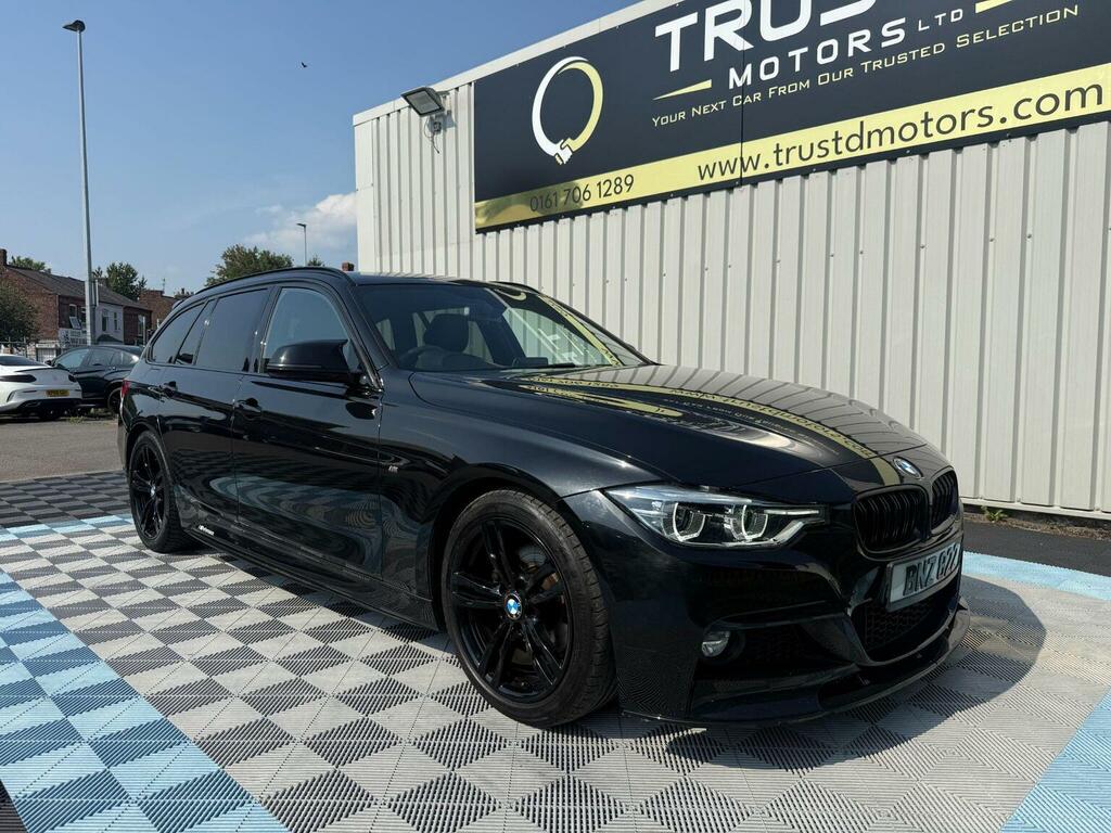 BMW 3 Series 2.0 320D M Sport Touring Euro 6 Ss Black #2