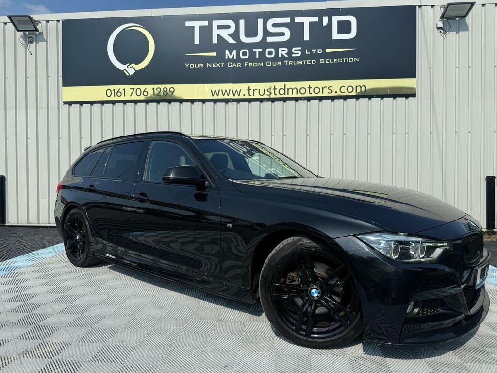 BMW 3 Series 2.0 320D M Sport Touring Euro 6 Ss Black #3