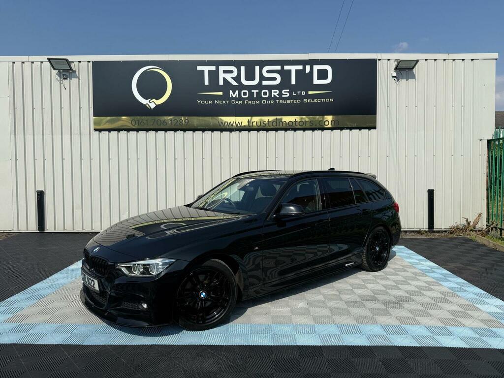 BMW 3 Series 2.0 320D M Sport Touring Euro 6 Ss Black #6