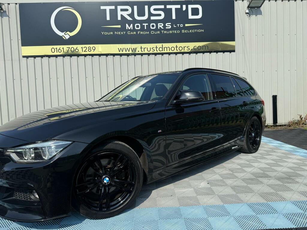 BMW 3 Series 2.0 320D M Sport Touring Euro 6 Ss Black #4