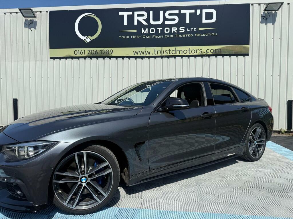 BMW 4 Series Gran Coupe 2.0 420D M Sport Euro 6 Ss Grey #4