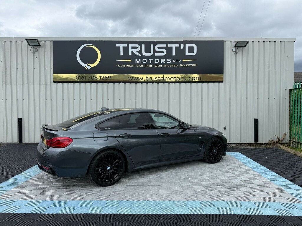 BMW 4 Series Gran Coupe Coupe Black #10