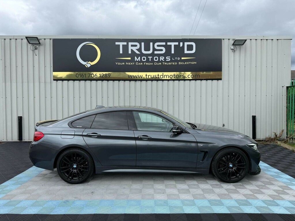 BMW 4 Series Gran Coupe Coupe Black #14