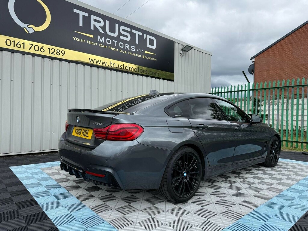 BMW 4 Series Gran Coupe Coupe Black #9