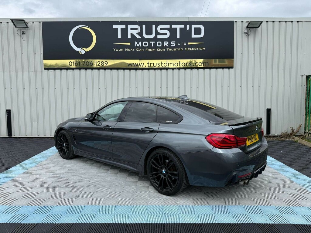 BMW 4 Series Gran Coupe Coupe Black #11