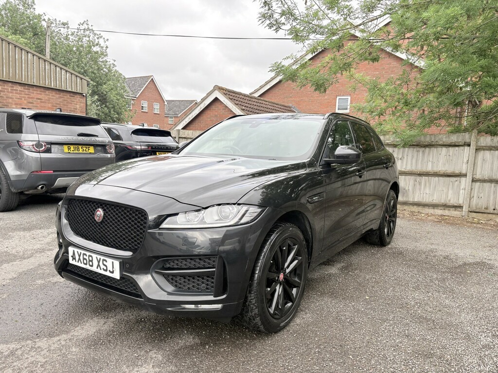 Jaguar F-Pace 2.0 D180 R-sport AX68XSJ Black #2