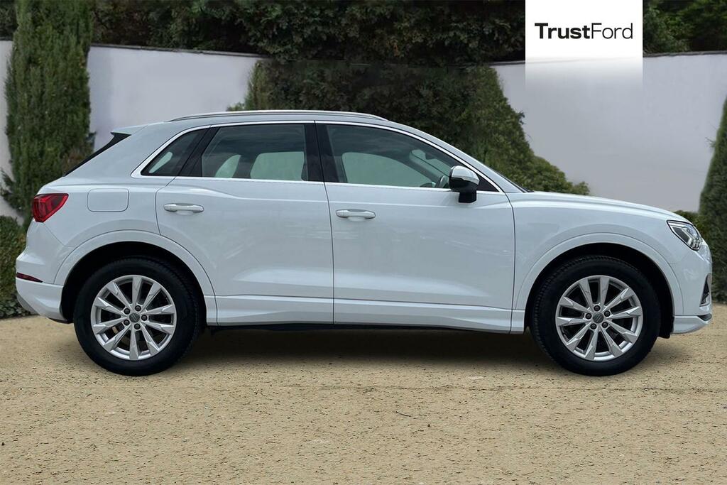 Audi Q3 35 Tfsi Sport With Sat Nav Power Tailgate Rear S AE69PYU White #3