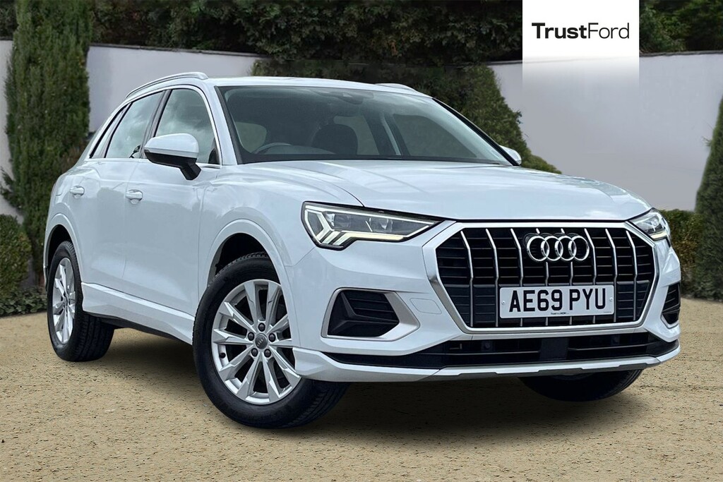 Audi Q3 35 Tfsi Sport With Sat Nav Power Tailgate Rear S White