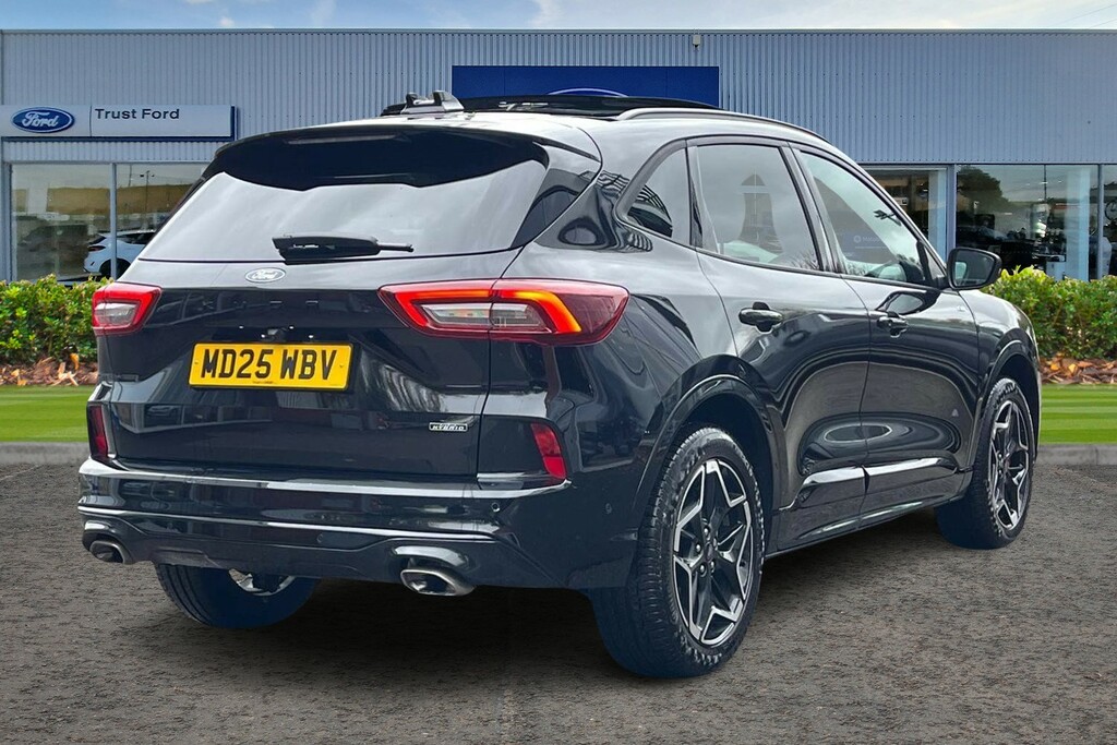 Ford Kuga 2.5 Phev St-line X Cvt Panoramic Sunroof Self MD25WBV Black #4