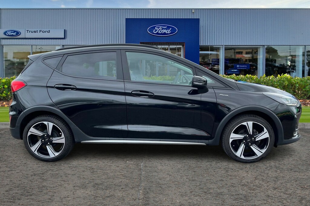 Ford Fiesta 1.0T Ecoboost Active Hatchback E YUI9267 Black #3
