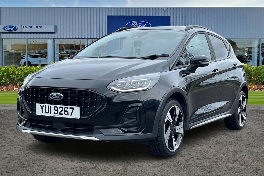 Ford Fiesta 1.0T Ecoboost Active Hatchback E YUI9267 Black #5