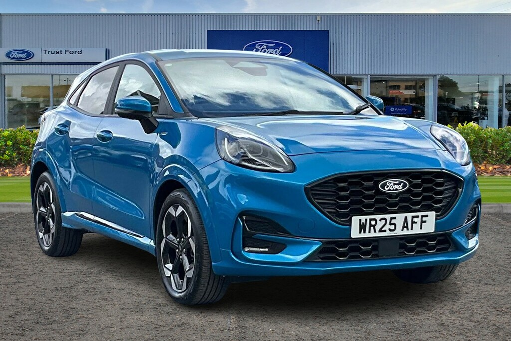 Ford Puma 1.0 Ecoboost Hybrid Mhev St-line X Dctrear C Blue