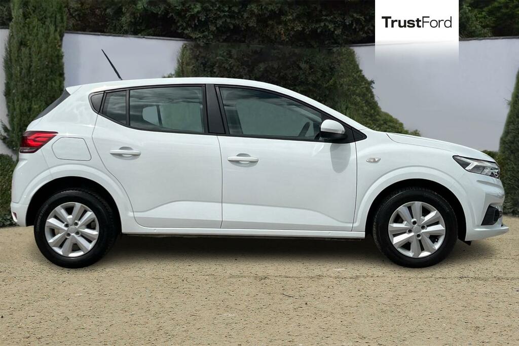 Dacia Sandero 1.0 Tce Expression Hatchback Eur SO73HFJ White #3