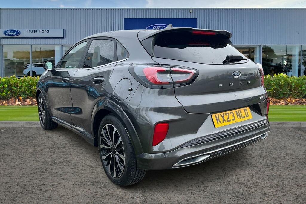 Ford Puma 1.0 Ecoboost Hybr Mhev 155 St-line Vignale Dct KX23NLD Grey #2