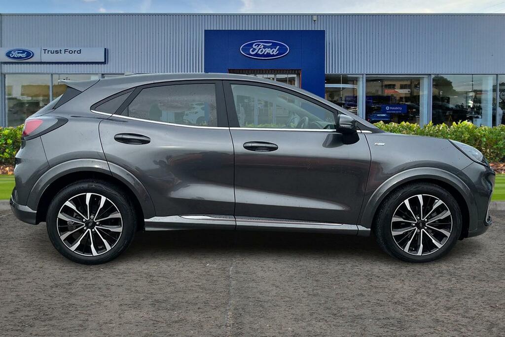 Ford Puma 1.0 Ecoboost Hybr Mhev 155 St-line Vignale Dct KX23NLD Grey #3