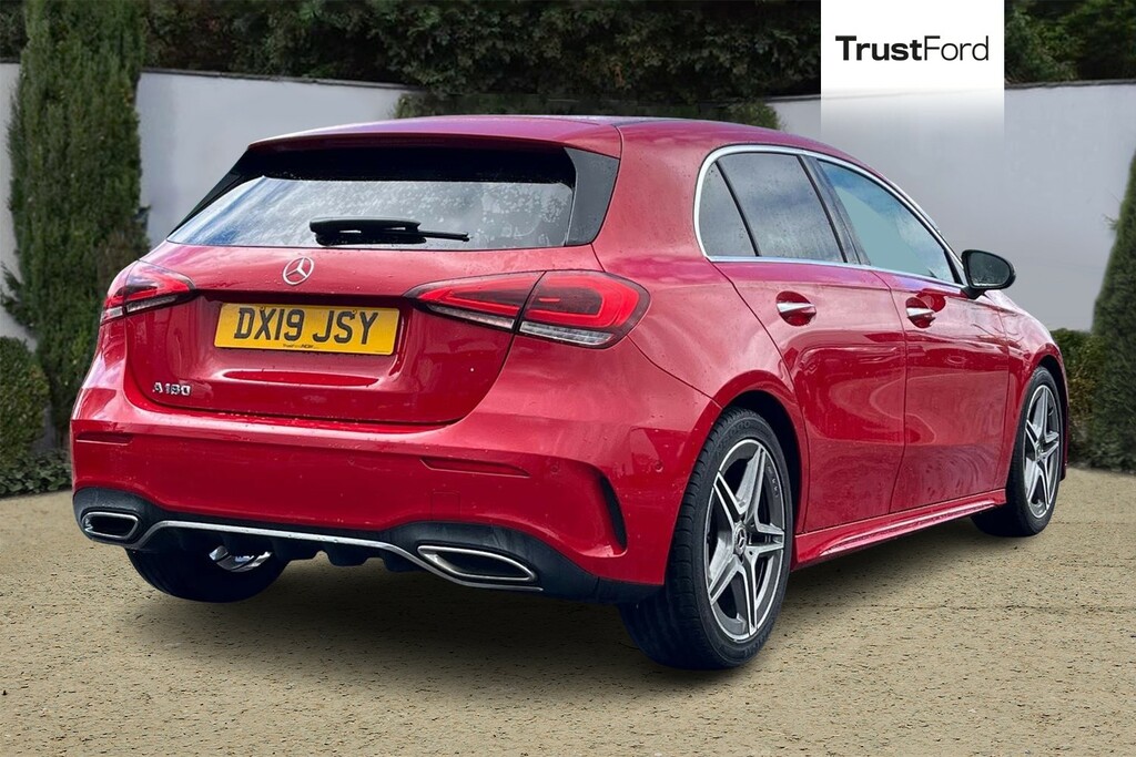 Mercedes-Benz A Class 1.3 A180 Amg Line Premium Hatchback 7 DX19JSY Red #4
