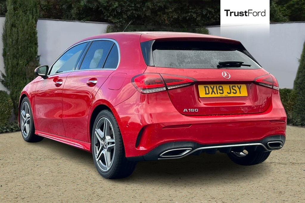 Mercedes-Benz A Class 1.3 A180 Amg Line Premium Hatchback 7 DX19JSY Red #2