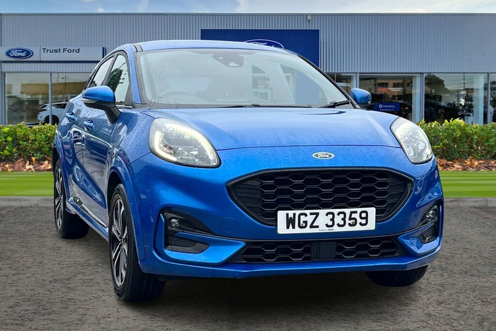 Ford Puma 1.0T Ecoboost Mhev St-line Suv Hybrid M Blue