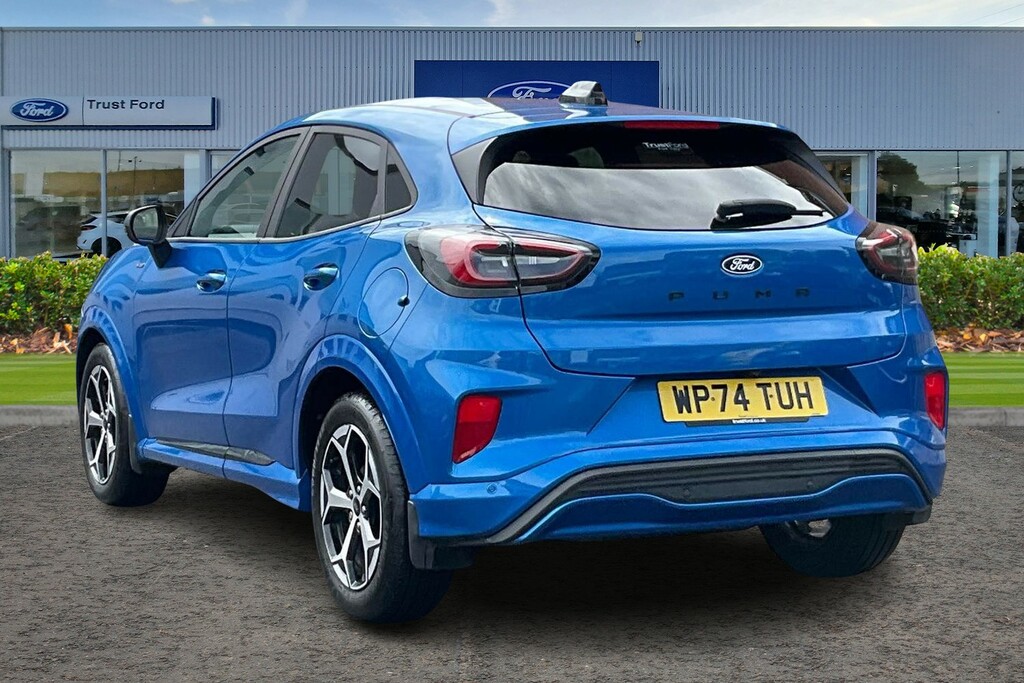 Ford Puma 1.0 Ecoboost Hybrid Mhev St-line Dctrear Cam WP74TUH Blue #2