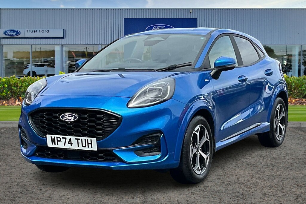 Ford Puma 1.0 Ecoboost Hybrid Mhev St-line Dctrear Cam WP74TUH Blue #5