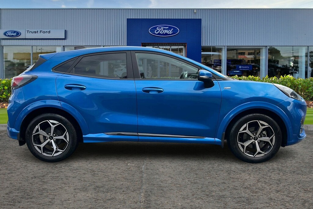 Ford Puma 1.0 Ecoboost Hybrid Mhev St-line Dctrear Cam WP74TUH Blue #3