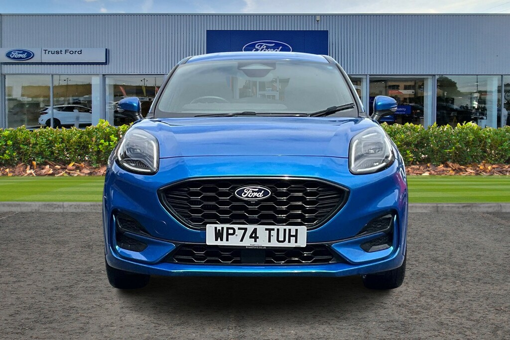 Ford Puma 1.0 Ecoboost Hybrid Mhev St-line Dctrear Cam WP74TUH Blue #6