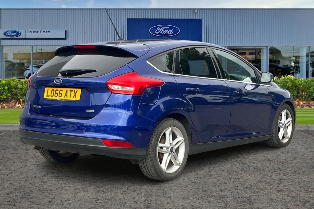 Ford Focus Titanium Rear Privacy Glass Low Mileage Sync LO66ATX Blue #4