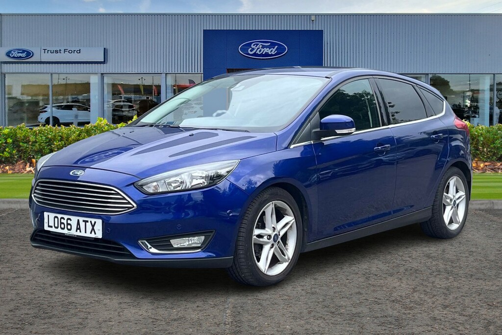 Ford Focus Titanium Rear Privacy Glass Low Mileage Sync LO66ATX Blue #5