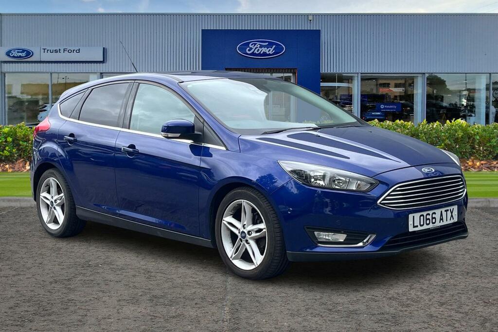 Ford Focus Titanium Rear Privacy Glass Low Mileage Sync Blue