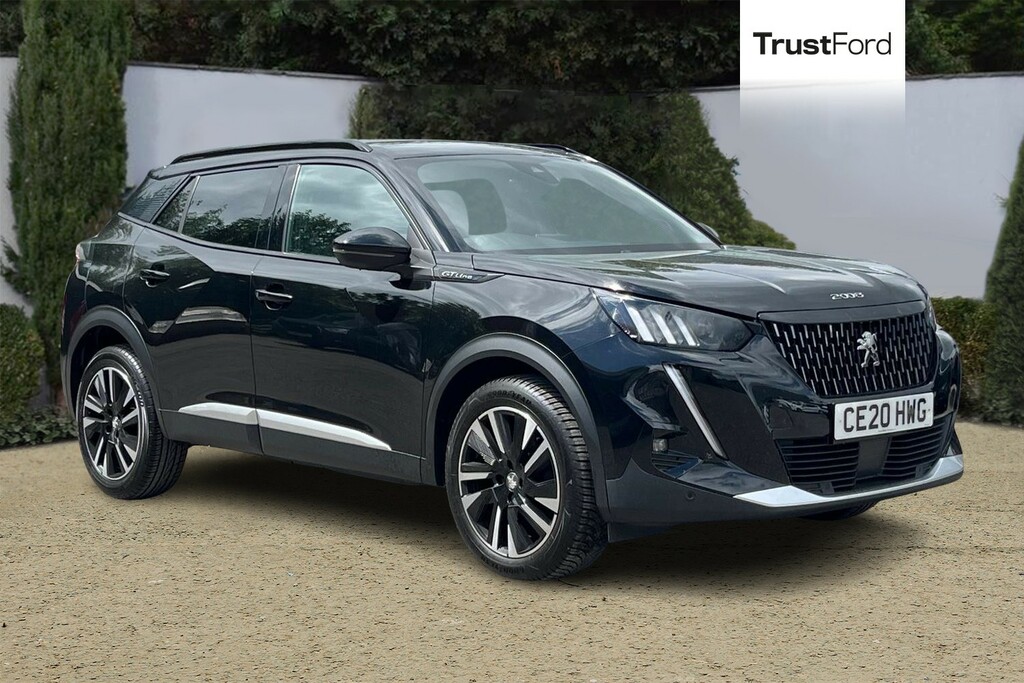 Peugeot 2008 Gt Line Rear View Camera Heated Seats Satell Black