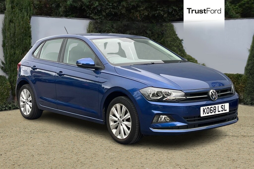 Volkswagen Polo Sel Front Rear Parking Sensors Satellite Nav Blue