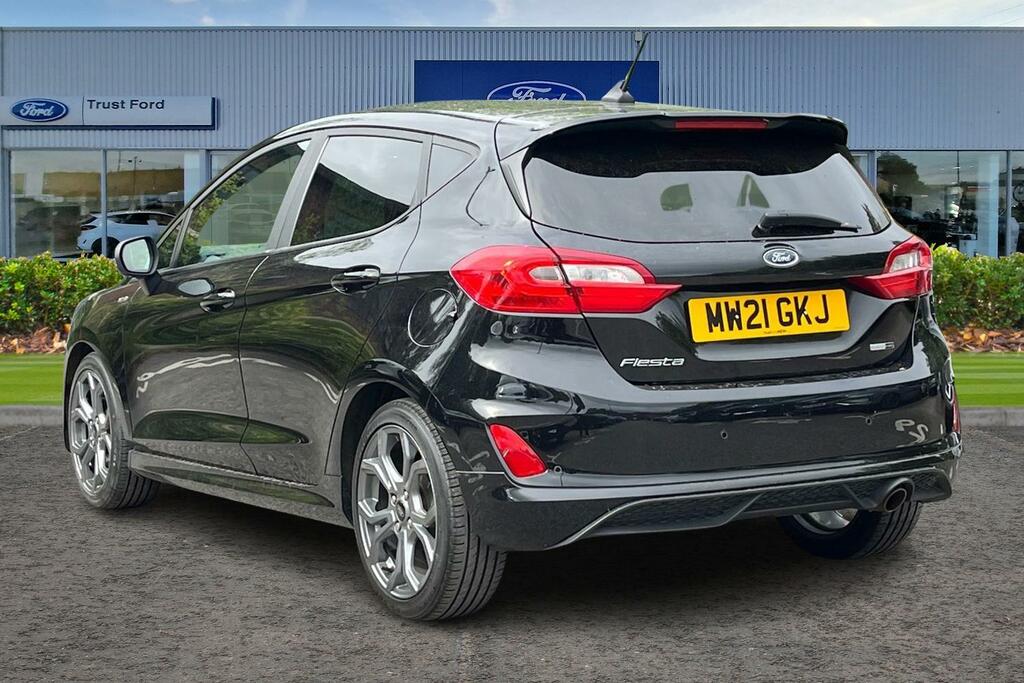 Ford Fiesta 1.0 Ecoboost Hybrid Mhev 125 St-line Edition R MW21GKJ Black #2