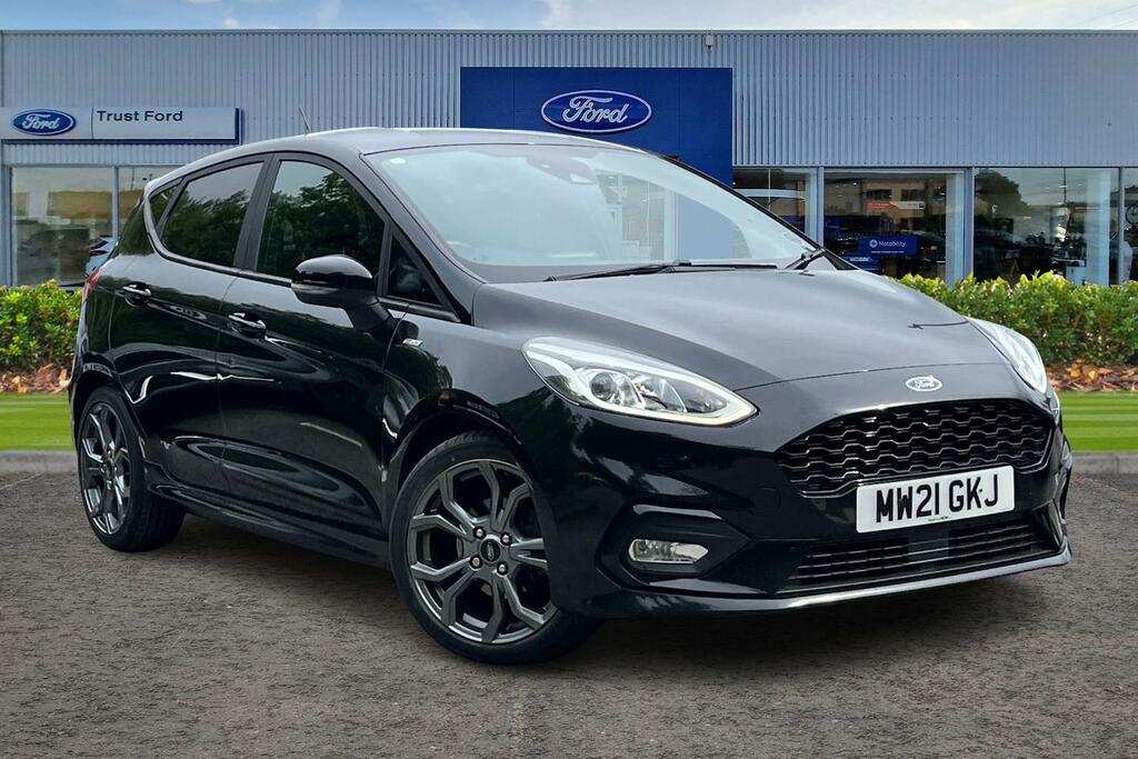 Ford Fiesta 1.0 Ecoboost Hybrid Mhev 125 St-line Edition R Black