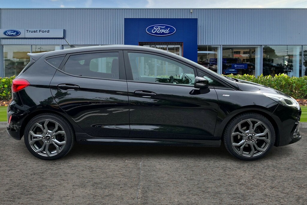 Ford Fiesta 1.0 Ecoboost Hybrid Mhev 125 St-line Edition R MW21GKJ Black #3