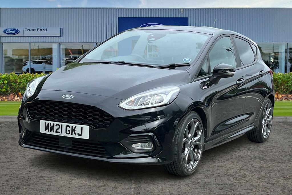 Ford Fiesta 1.0 Ecoboost Hybrid Mhev 125 St-line Edition R MW21GKJ Black #5