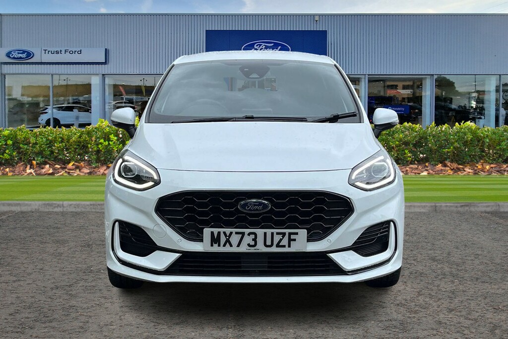 Ford Fiesta 1.0 Ecoboost Hbd Mhev 125 St-line X Self MX73UZF White #6
