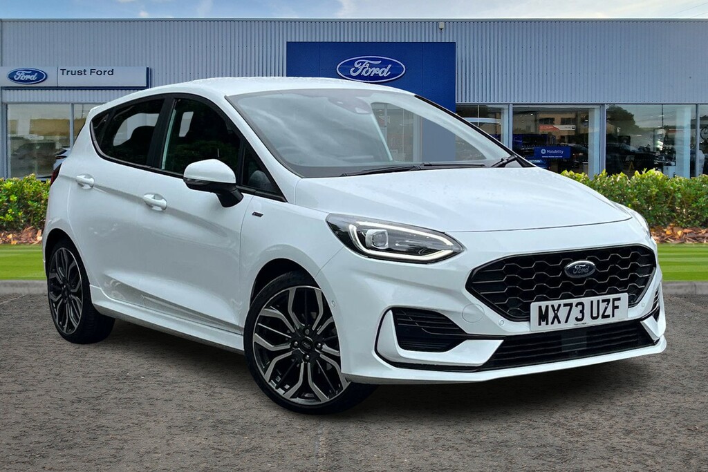 Ford Fiesta 1.0 Ecoboost Hbd Mhev 125 St-line X Self White