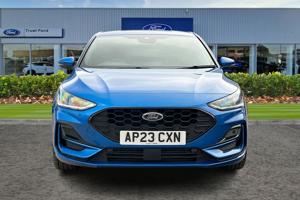 Ford Focus 1.0 St-line X Sync4 Navigation Heated Seats Stee AP23CXN Blue #6