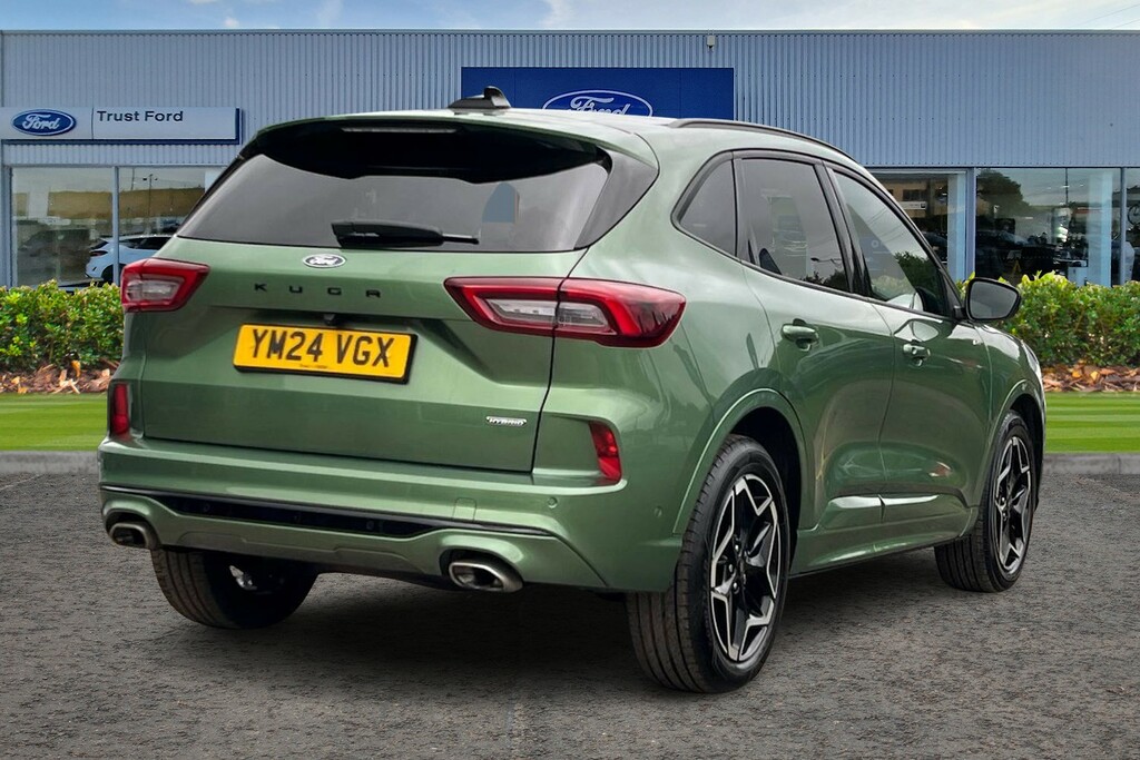 Ford Kuga 2.5 St-line X Sync4 Navigation Heated Seats Stee YM24VGX Green #4