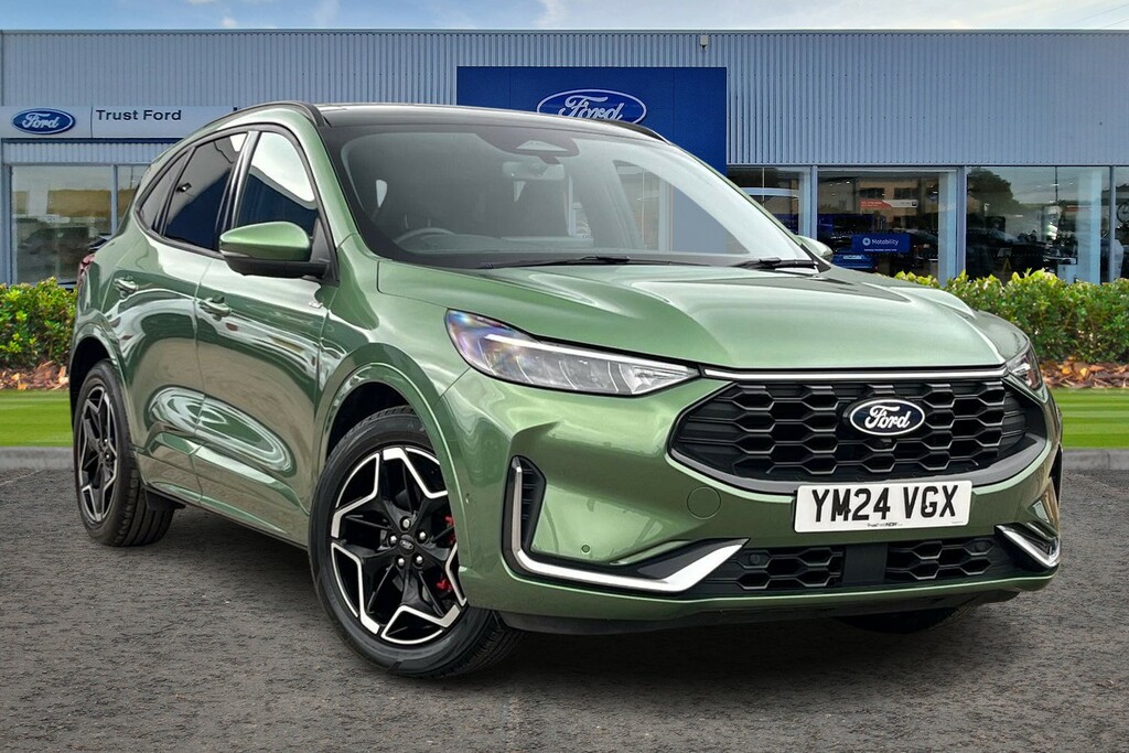 Ford Kuga 2.5 St-line X Sync4 Navigation Heated Seats Stee YM24VGX Green