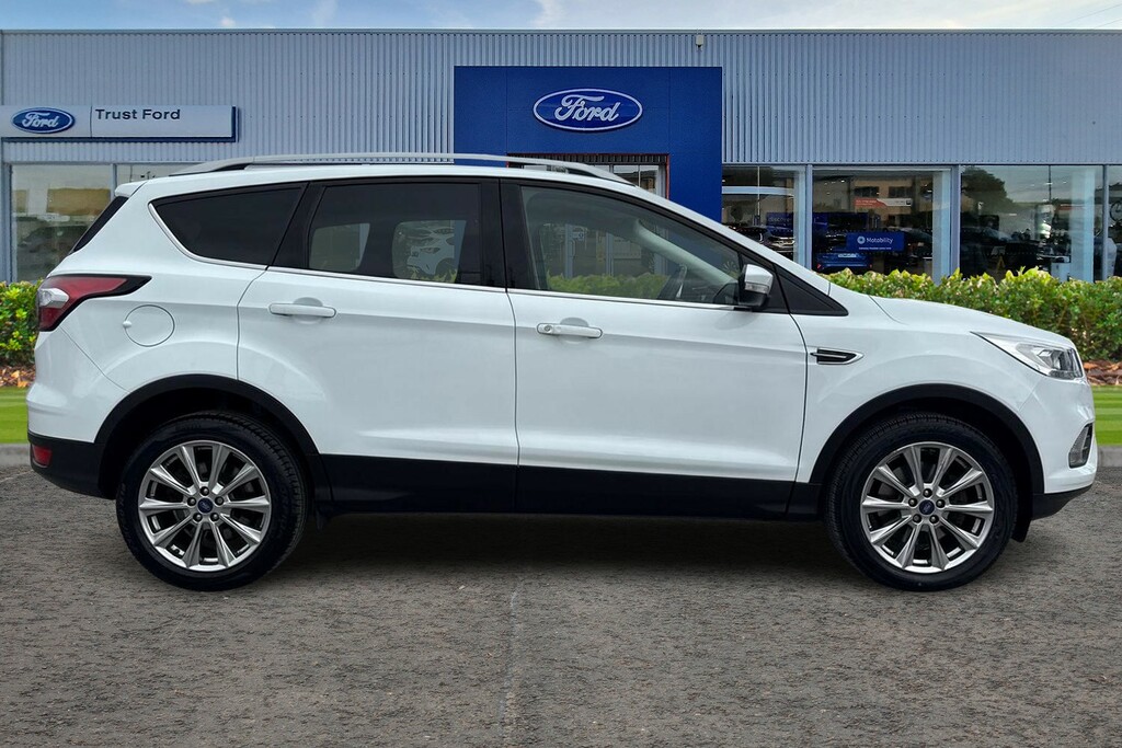 Ford Kuga 2.0 Tdci Ecoblue Titanium Edition Suv 5Dr- With Sa YM69VGL White #3