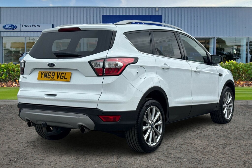 Ford Kuga 2.0 Tdci Ecoblue Titanium Edition Suv 5Dr- With Sa YM69VGL White #4