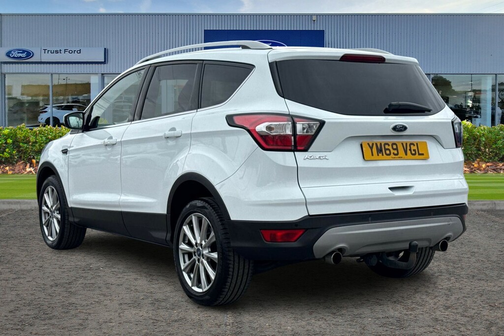 Ford Kuga 2.0 Tdci Ecoblue Titanium Edition Suv 5Dr- With Sa YM69VGL White #2