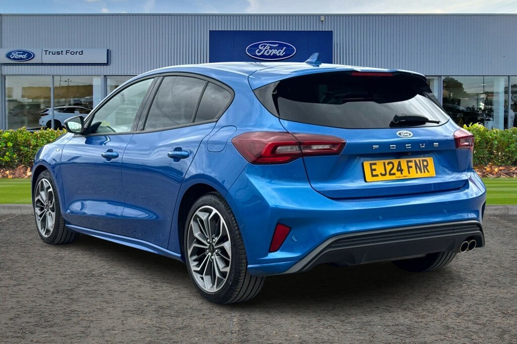 Ford Focus 1.0T Ecoboost Mhev St-line X Hatchback EJ24FNR Blue #2