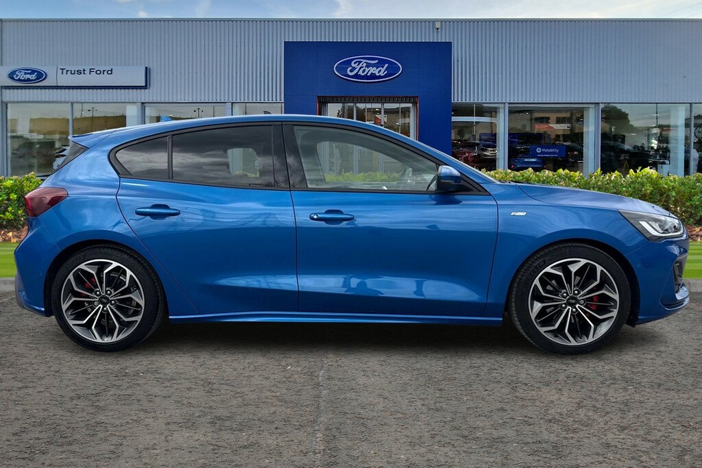 Ford Focus 1.0T Ecoboost Mhev St-line X Hatchback EJ24FNR Blue #3